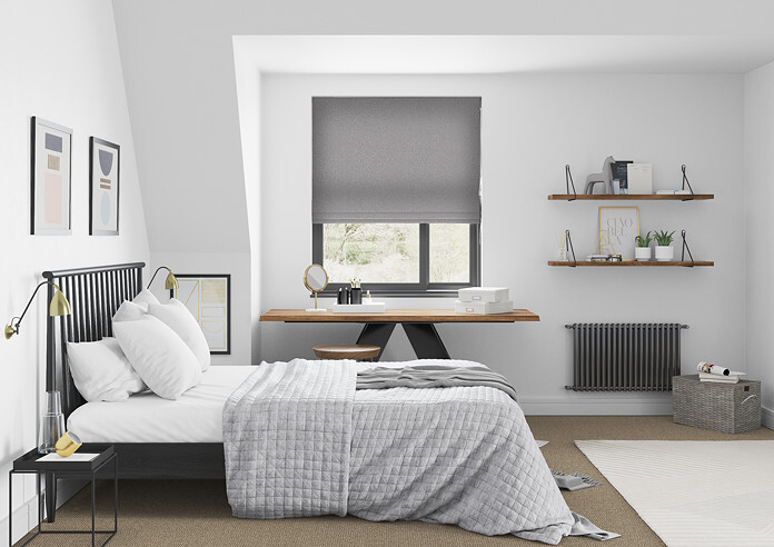 Sunningdale, Slate - Twist&Fit Roman Blind - Image 5